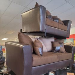 2 PC Living Room Set 