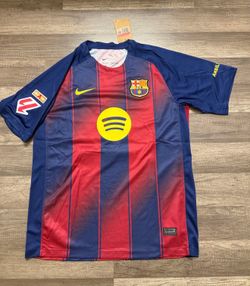 Barcelona Home Soccer Jersy Talla XXL Slim Fit 