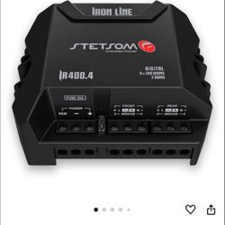 Stetsom HL 400x4 2 Ohms - Compact Digital 4 Channel