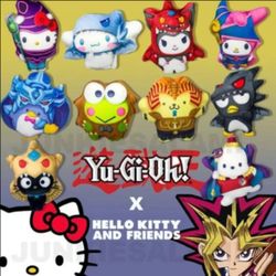McDonald’s Happy Meal Sanrio X Yugioh Complete Set Hello Kitty And Friends