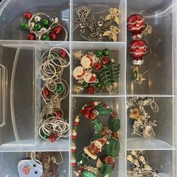 Holiday Christmas Jewelry Earrings Necklace Bracelets