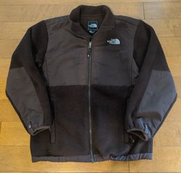 North Face Girls Large Brown Fleece