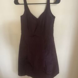 Anne Taylor - Silk Brown Dress New Size 0
