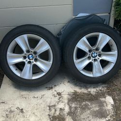 Two Used Tires And Rims