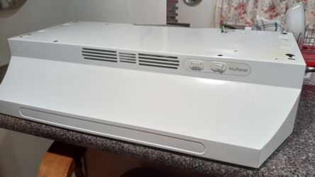 NuTone Over The Range Ventilating Hood & Hotpoint Range Stove