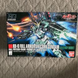 RX-O Full Armor Unicorn Gundam (Destroy Mode)