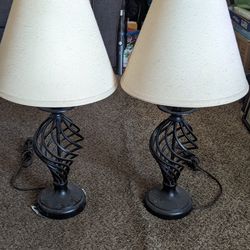 Set Of 2 Lamps 