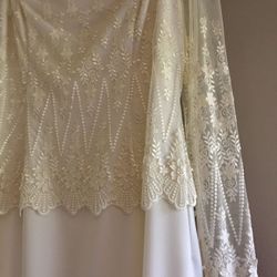 Y2K  Wedding! Jessica McClintock Millennium 2000 Bridal Dress Size 12