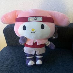 My Melody x Naruto Sakura Plush