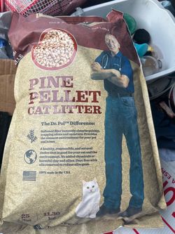Dr. Pol Pine Pellet Cat Litter 25 lbs