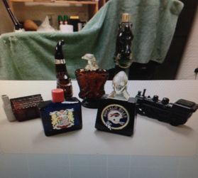 Collection of Avon Aftershave Bottles