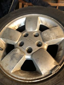 Jeep wheel 17”