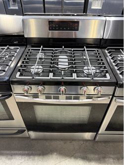Samsung Stainless steel 5 burner range stove