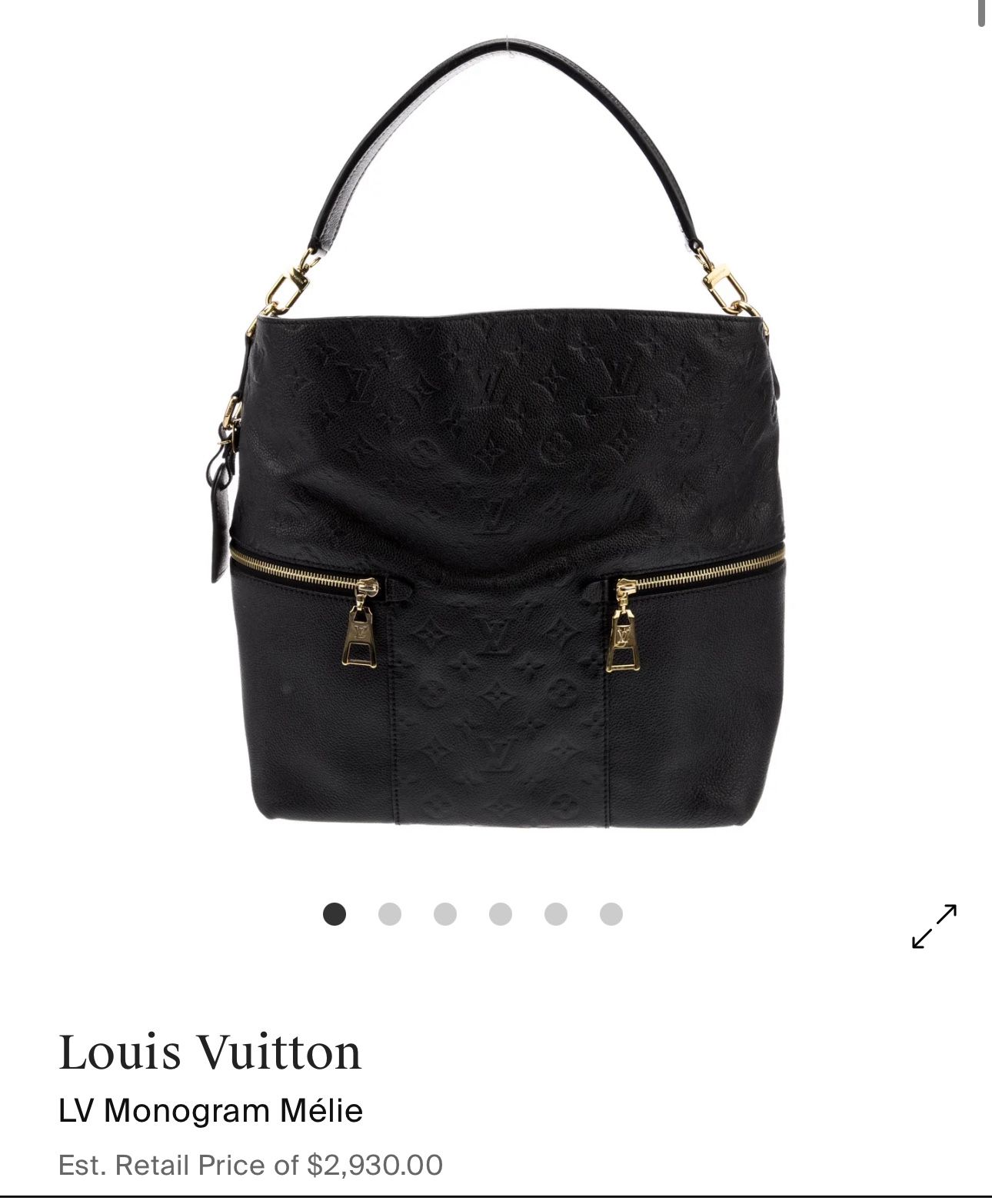 Louis Vuitton Miele Handbag