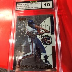 1997 Bowman's Best International #BBI 14 Vladimir Guerrero Montreal Expos UCG GEM MT 10