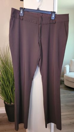 Womens Brown Dress Pants Size 16