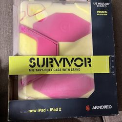 New Griffin Armored Survivor iPad 2 Case New iPad 