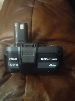 Battery for blower