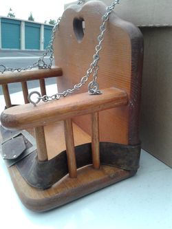 Antique Baby Doll Swing