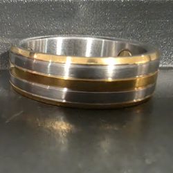 Stainless Steel Ring Men Size 11 Or 12