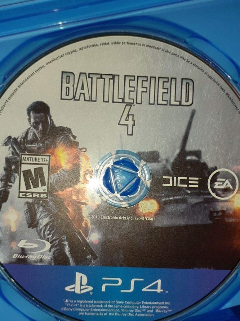 Ps4 Video Game Discs