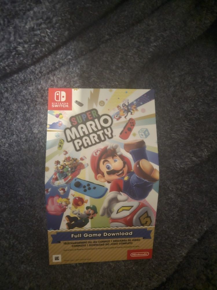 Super Mario Party - Nintendo Switch Eshop Digital Code For Full Game Download