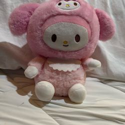 8” My Melody Stuffed Animal 