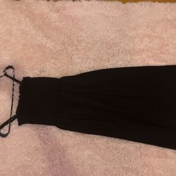 Long black dress