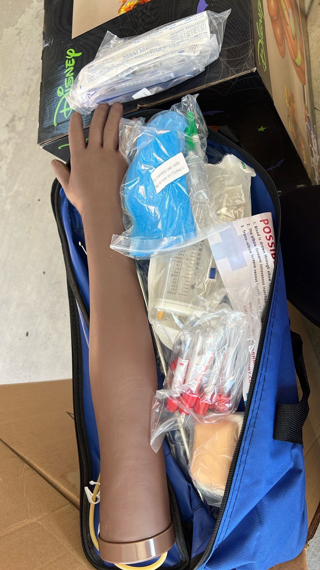 New Venipuncture Practice Arm.
