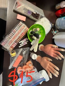 Acrylic Nail Practice Kit Bundle