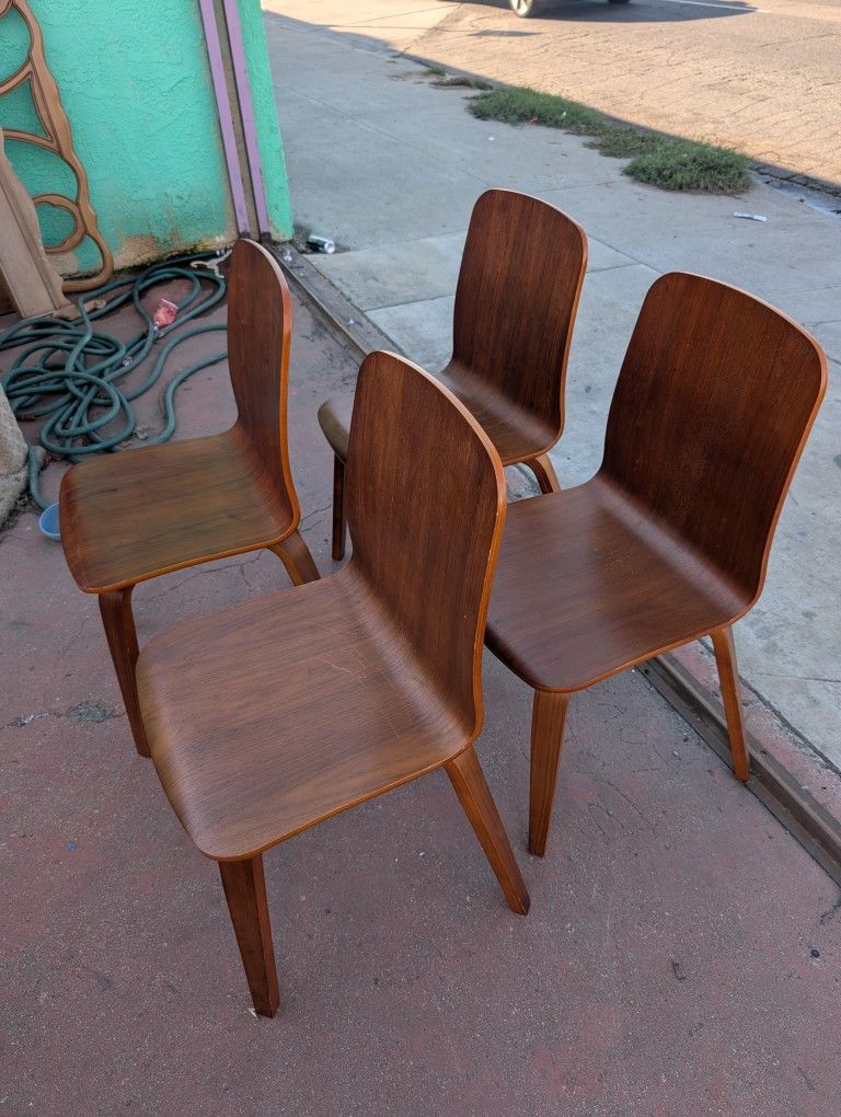 Bentwood Dining Chairs Rustic Sleek 90805