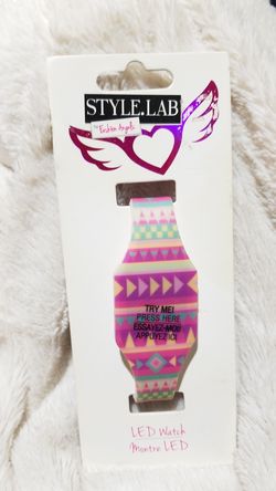 Fashion angels led watch