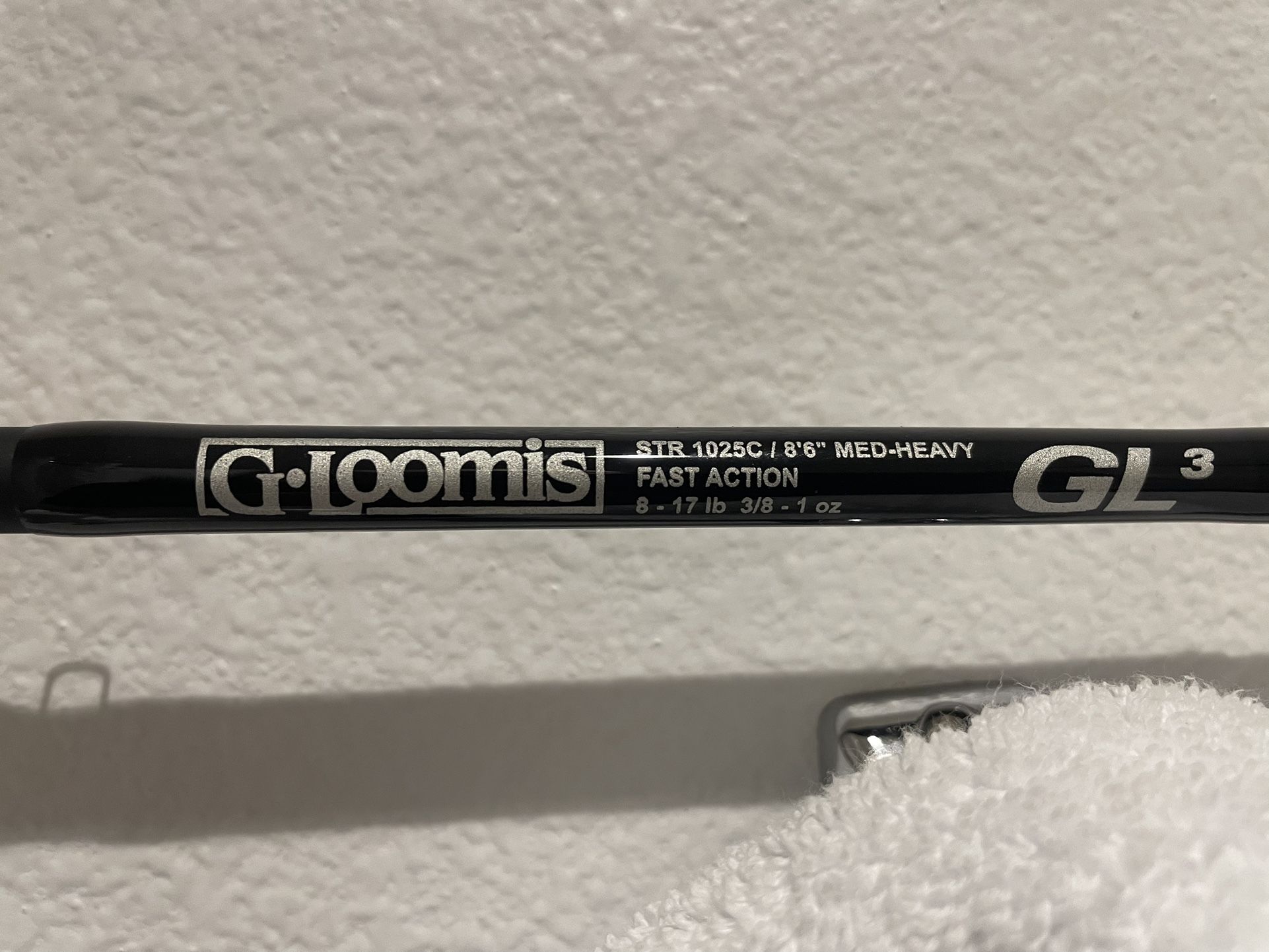 G LOOMIS  GL3  8’6” Casting Rod