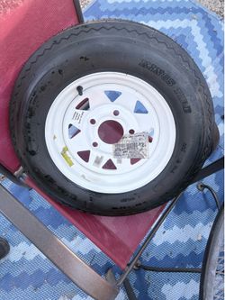 Brand new trailer tire size 13 inch 5 lug