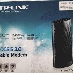 TP-Link TC-7610 DOCSIS 3.0 (8x4) Cable Modem.