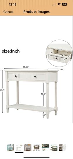 Entrance table