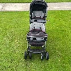 Double Stroller Baby Trend 