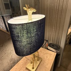 Two Blue Night Lamps 