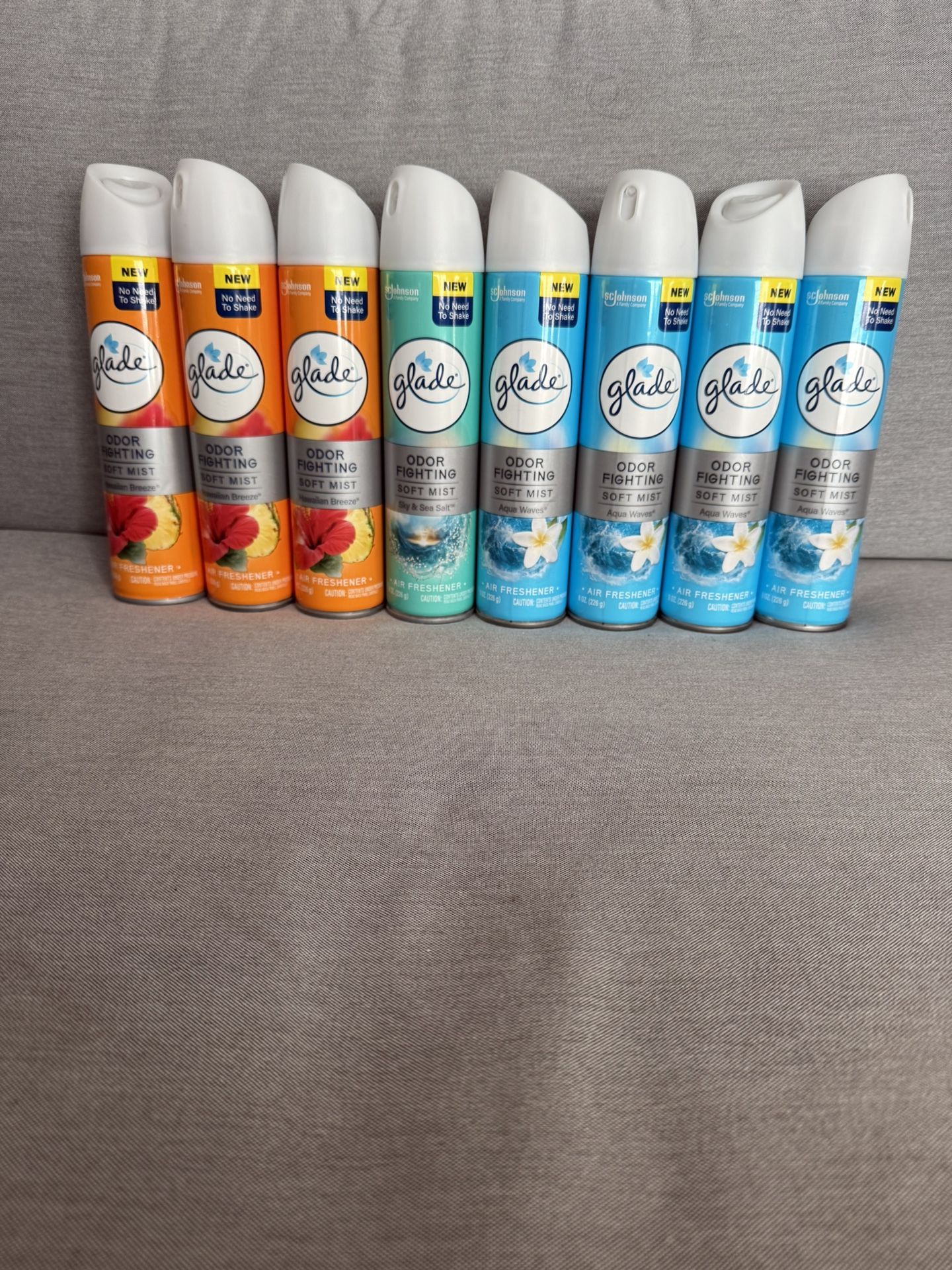 Glade Air Fresheners 8oz Spray Bundle 