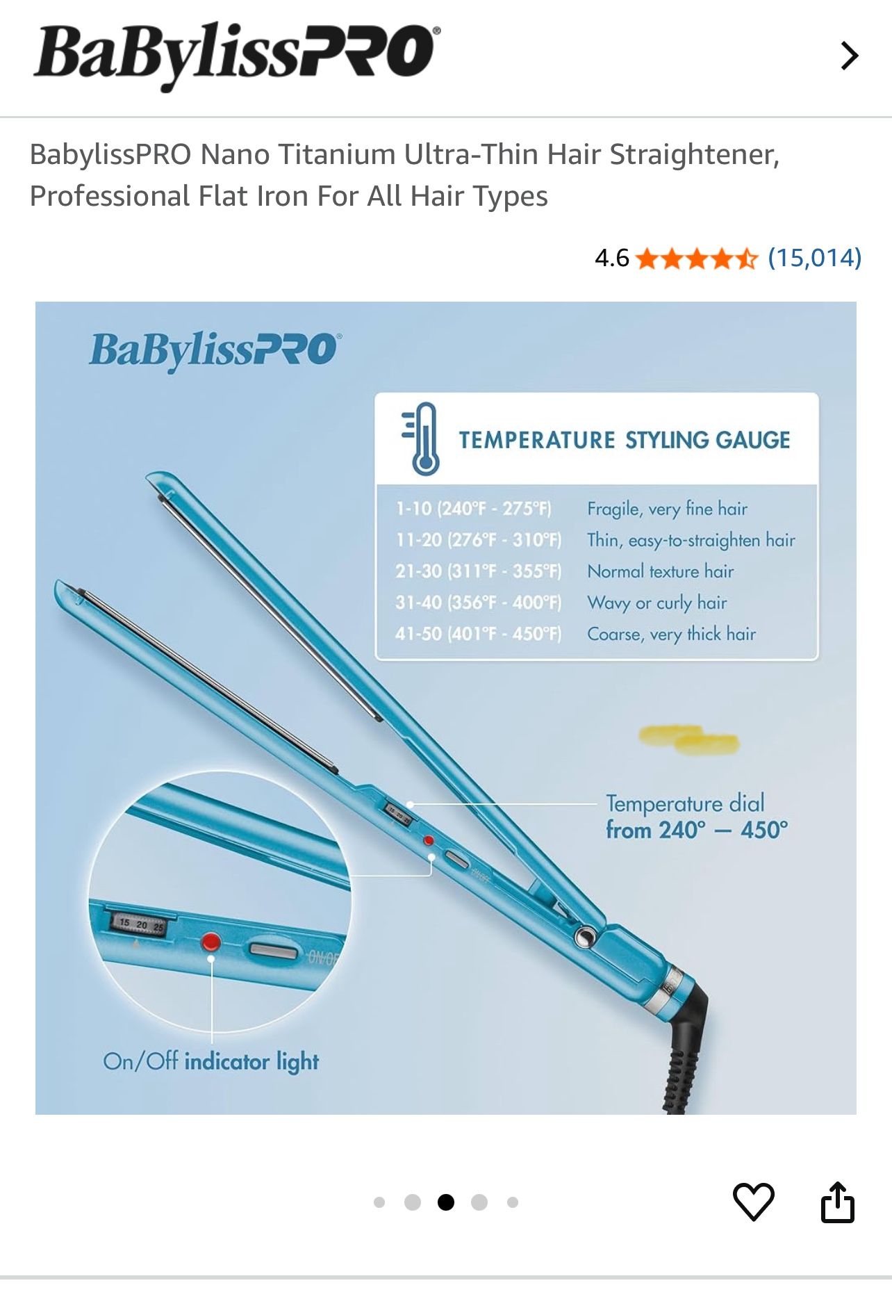 Babyliss Pro Flatiron NEW NEW in  Ox 