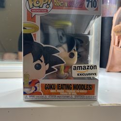 Goku Eating Noodles exclusive pop