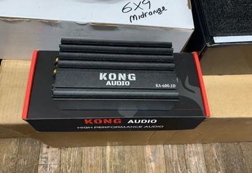 New Kong Audio Mini 600w Rms Mono Car Bass Amplifier  $80 Each