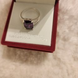 Beautiful Pure Silver Platted Woman's Ring