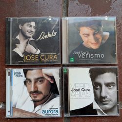 Jose Cura 4 Album Lot