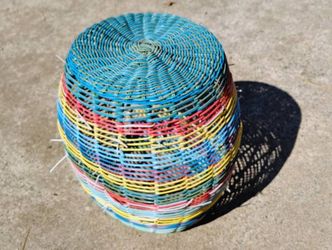 Wire Vinyl Heavier Wicker Outdoor Ottoman Clothes Hamper Walking Stick Umbrella Stand