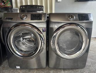 SAMSUNG FRONT LOAD WASHER AND DRYER STACKABLE