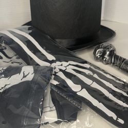 Halloween skeleton costume