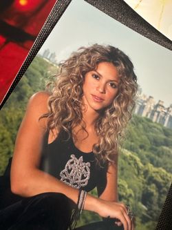 Lot of 24 Vintage Shakira Photos (4x6) – Authentic Y2K Laundry Service Era Memorabilia (Sony Backing)