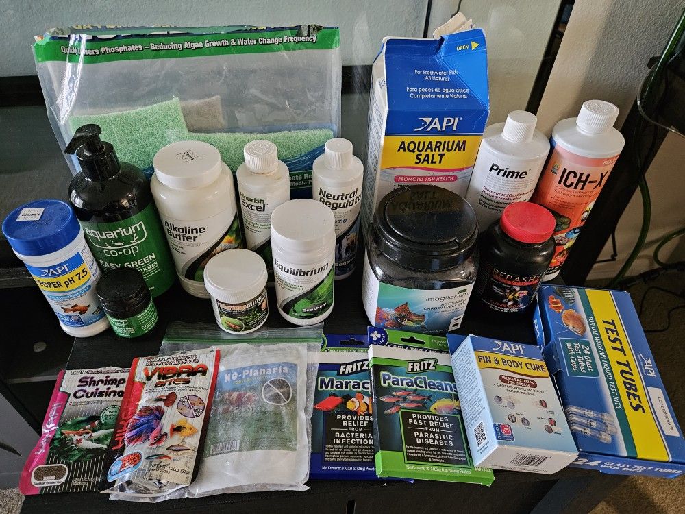 Tons Of Fish Keeping Supplies, Tanks, Stands, Filters, Ect.