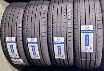 215/70R15 Lion Sport Set 4 New Tires